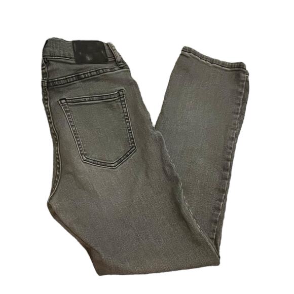 Everlane Denim - Everlane High-Rise Slim Straight Jeans | Faded Black | Size 26